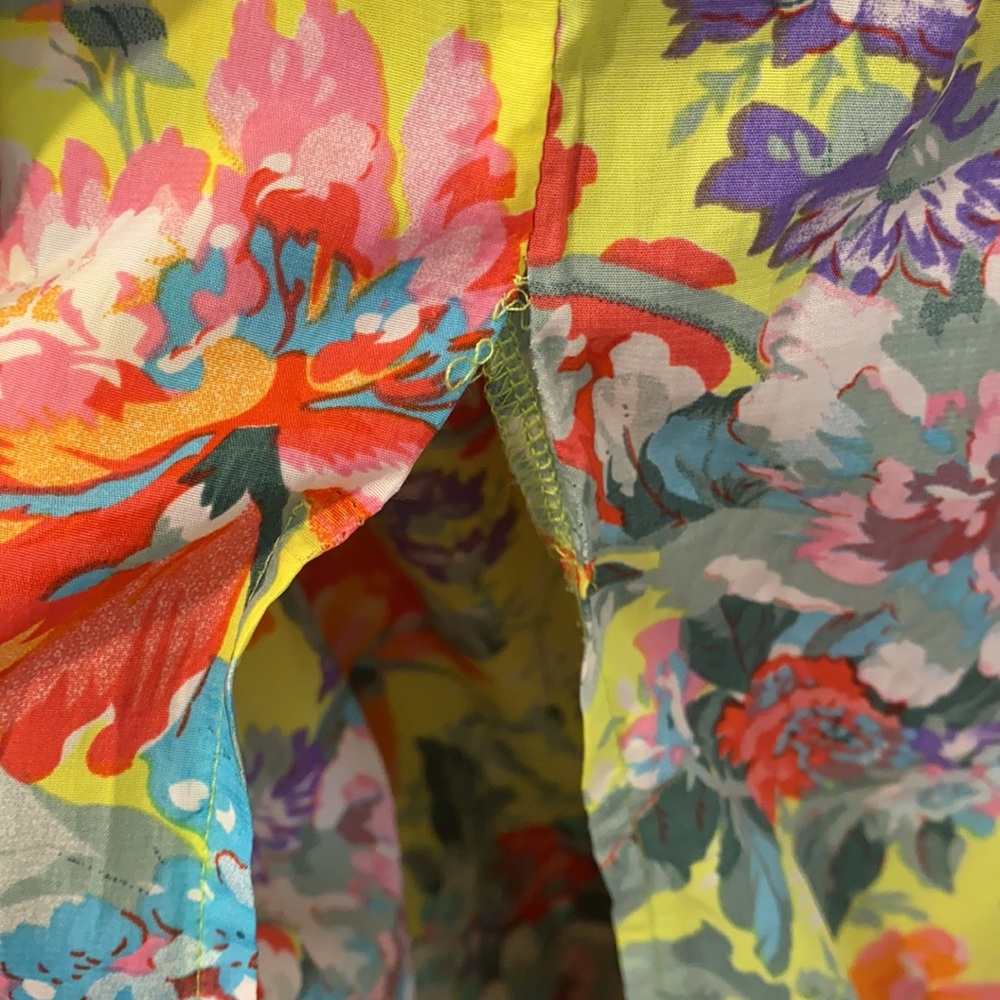 Sabo Skirt floral maxi skirt w leg slit - Picture 5 of 6